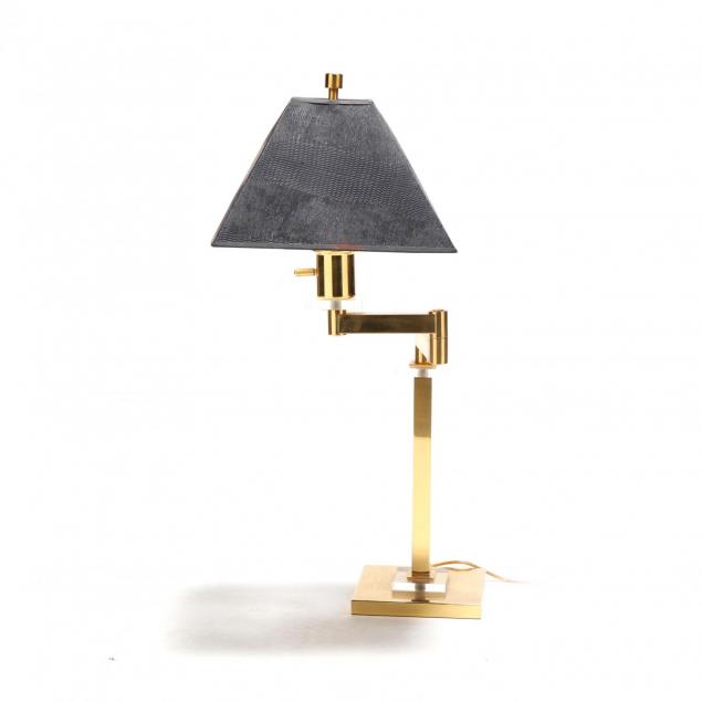 frederick-cooper-modern-brass-and-lucite-adjustable-table-lamp
