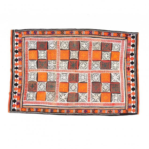 afghan-embroidered-bed-cover