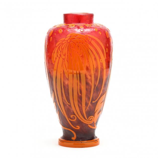 daum-art-nouveau-cameo-glass-vase