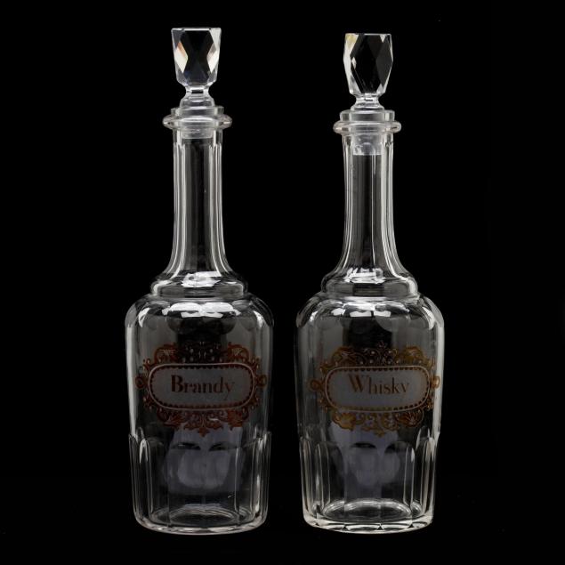 two-antique-cut-glass-decanters