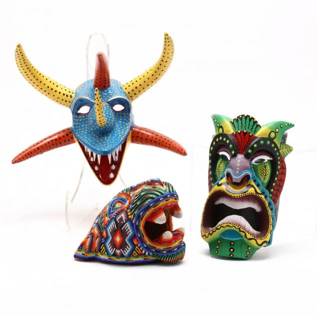 three-latin-american-masks