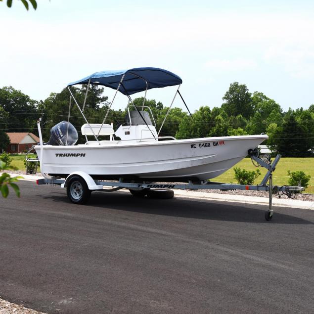 2007-triumph-170cc-boat-with-yamaha-60hp-4-stroke-motor-and-trailer