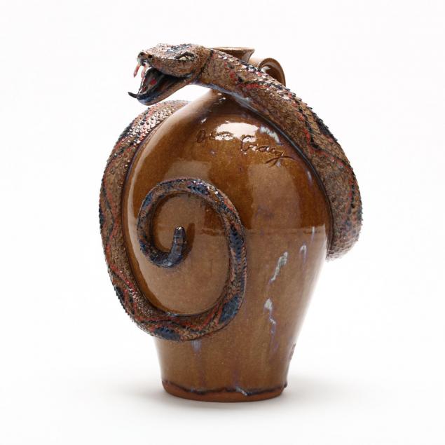 nc-folk-pottery-don-craig-snake-jug