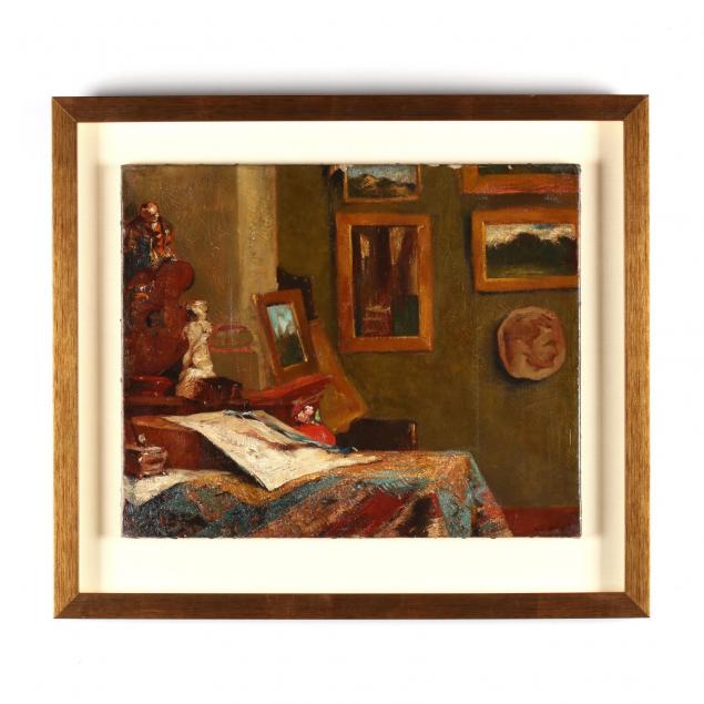 s-dubois-french-circa-1900-an-artist-s-interior