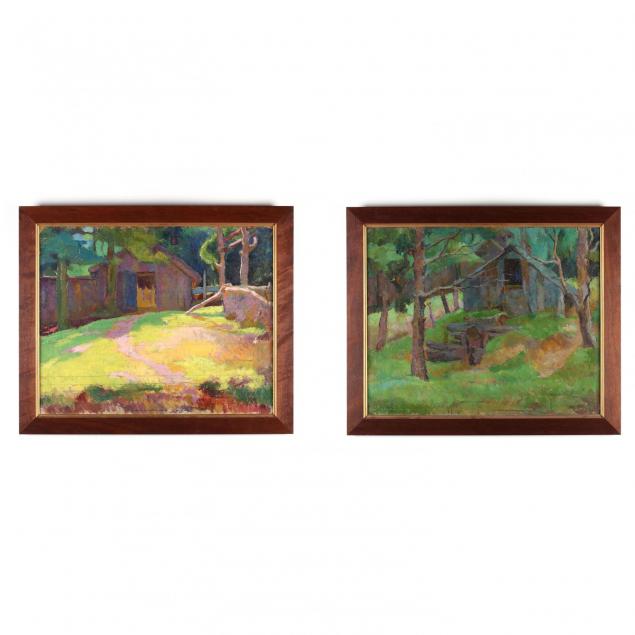 h-romano-italian-20th-century-a-pair-of-fauvist-landscapes