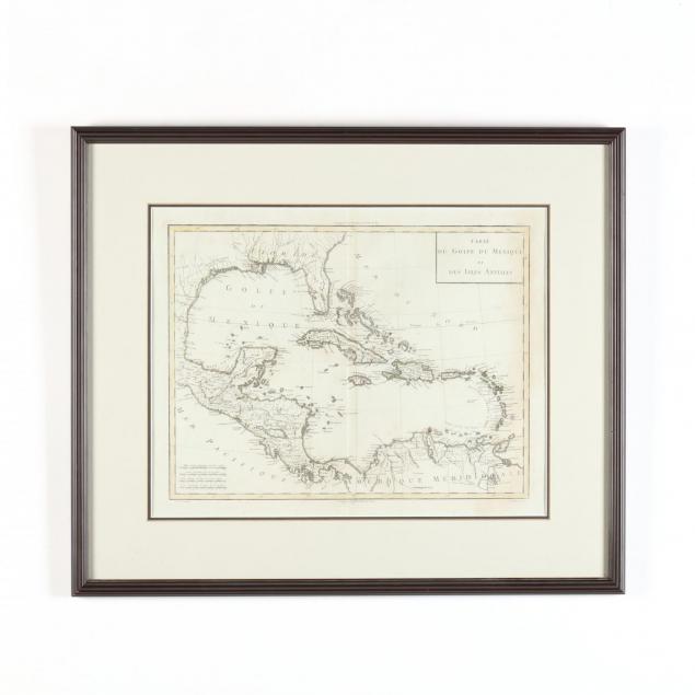napoleonic-era-french-map-of-the-caribbean-and-its-environs