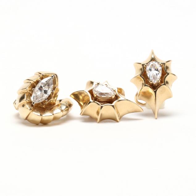 14kt-gold-and-cubic-zirconia-ring-and-earclips
