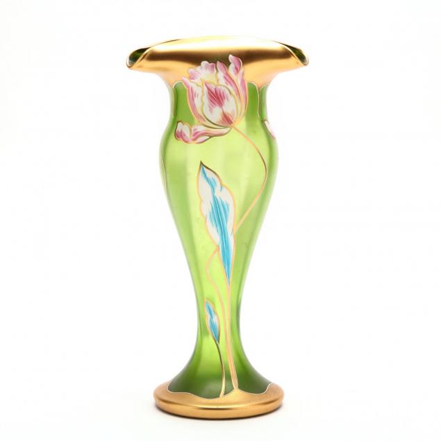 att-mont-joye-art-nouveau-enamel-decorated-vase