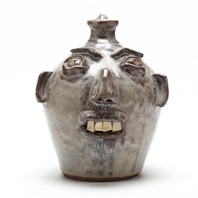 nc-folk-pottery-dwayne-craig-face-jug