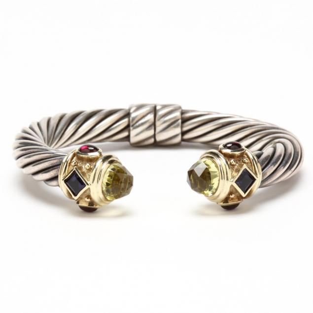 sterling-and-14kt-gem-set-bracelet-david-yurman