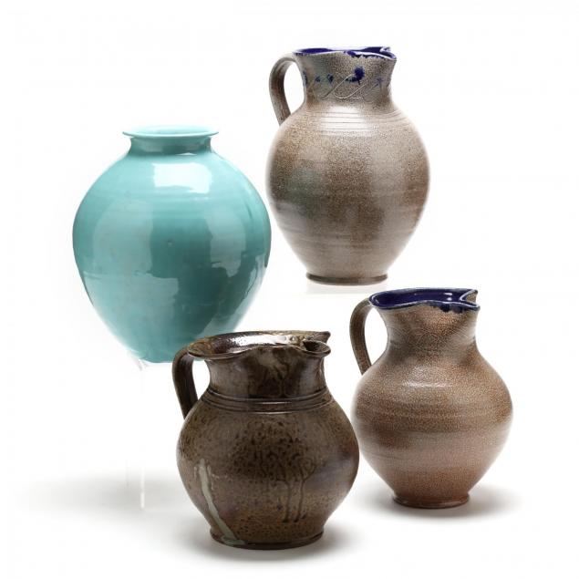 nc-contemporary-pottery-group-four-pieces