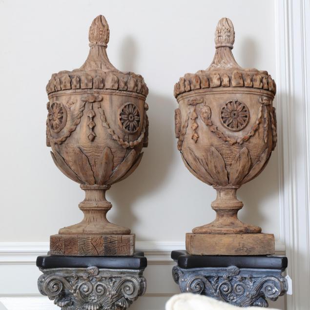 pair-of-carved-wood-classical-style-urns