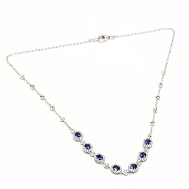 18kt-white-gold-sapphire-and-diamond-necklace