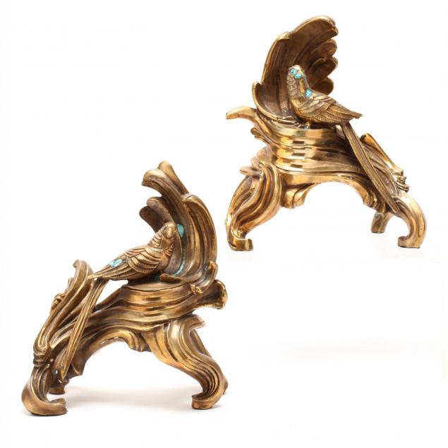 pair-of-french-style-brass-chenets