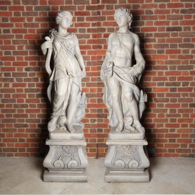 pair-of-cast-stone-classical-garden-statues