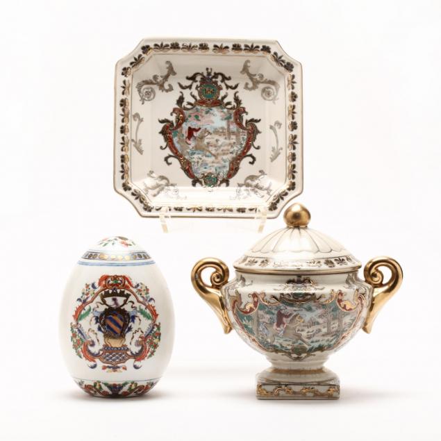 three-armorial-decorated-ceramics