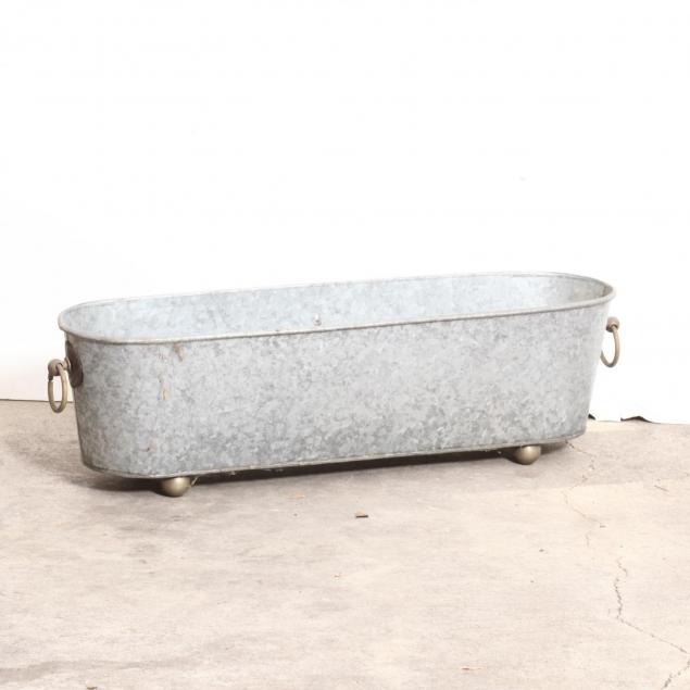 galvanized-metal-drinks-cooler