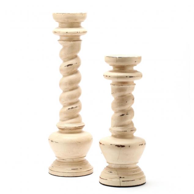 pair-of-painted-columnar-candlesticks