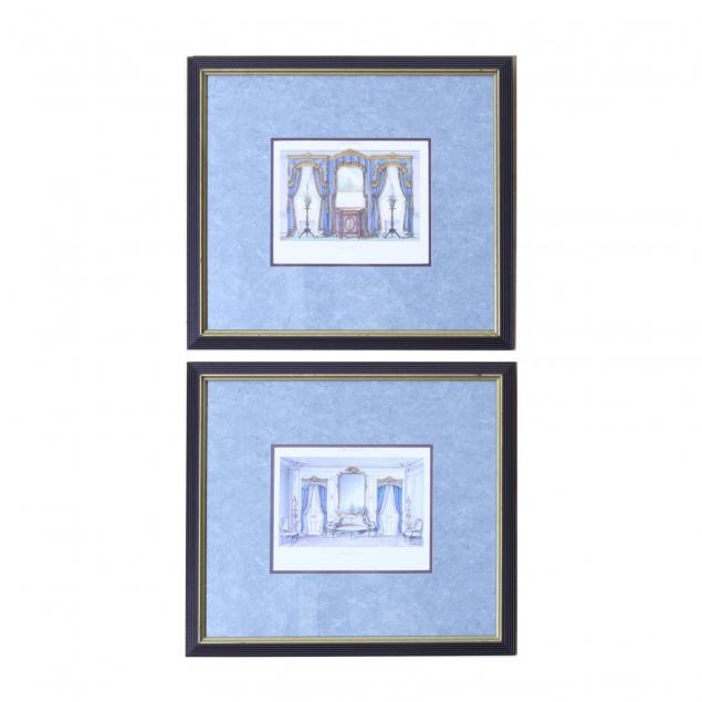 a-pair-of-decorative-prints-featuring-louis-xiv-interiors