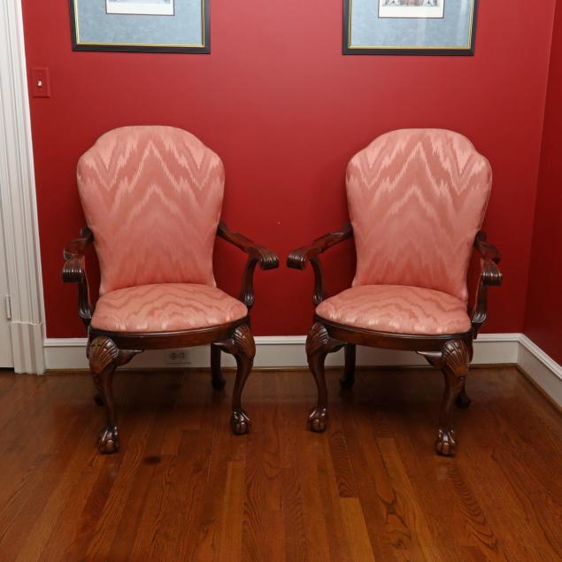 hickory-chair-co-pair-of-chippendale-style-arm-chairs
