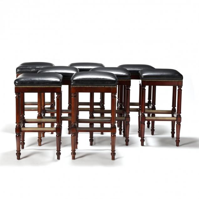 frontgate-set-of-eight-barstools