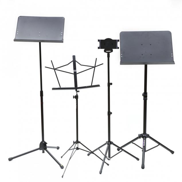 four-music-stands