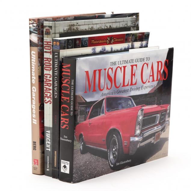 four-books-on-cars-and-garages