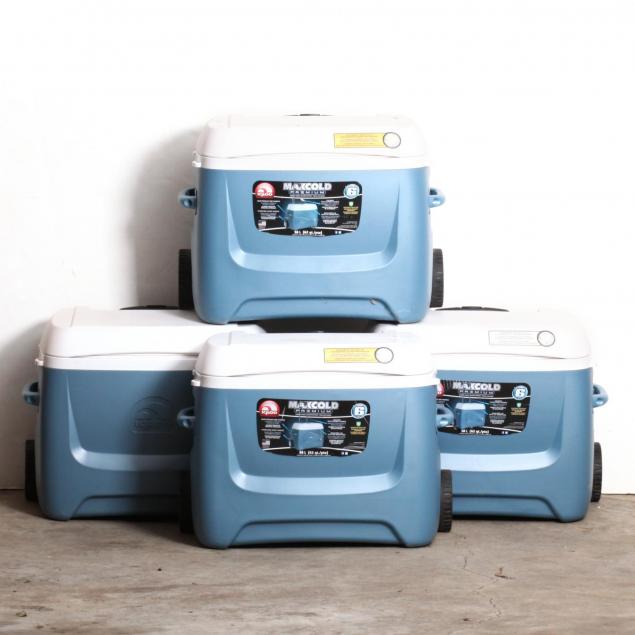 four-igloo-coolers