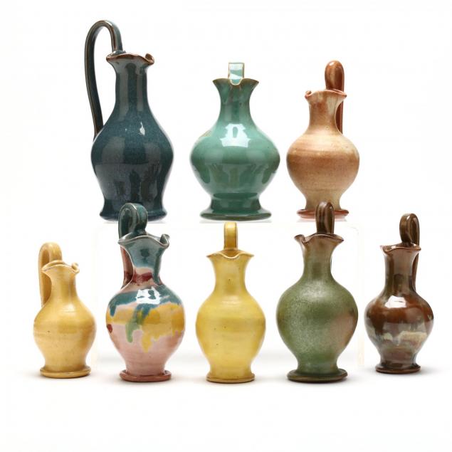 nc-pottery-rebecca-pitcher-grouping