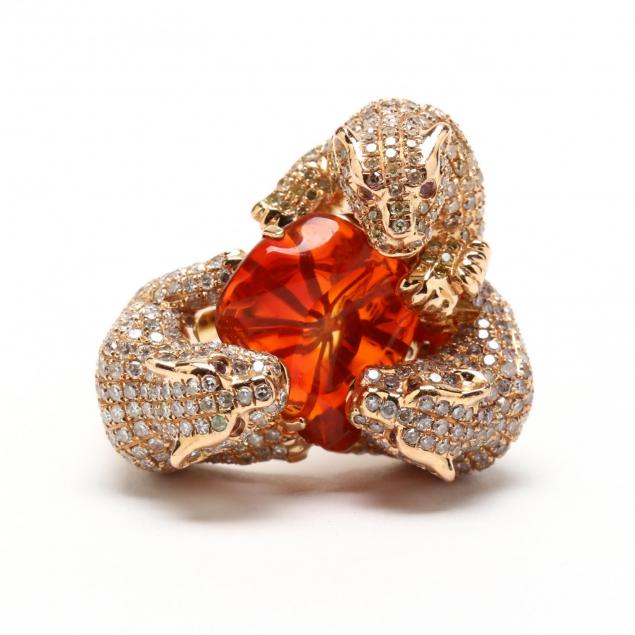 18kt-rose-gold-and-diamond-panther-ring