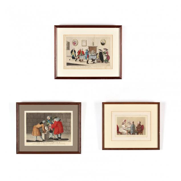 group-of-three-18th-century-caricatures-darly-bunbury-and-gillray