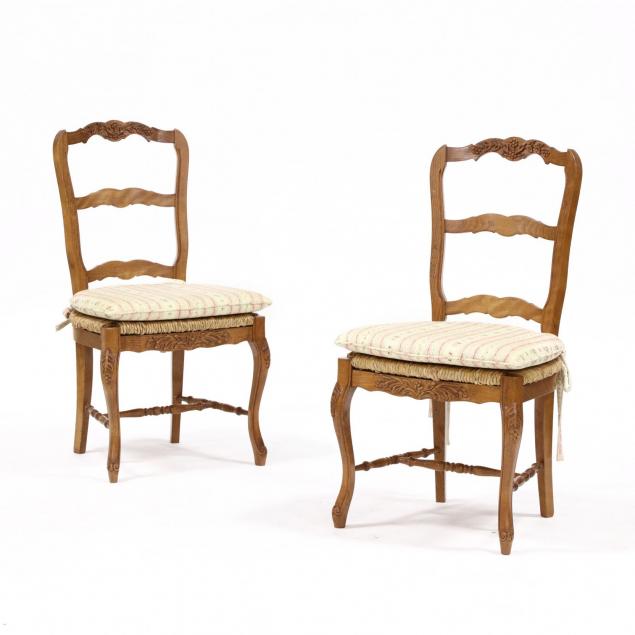 pair-of-french-provincial-carved-side-chairs