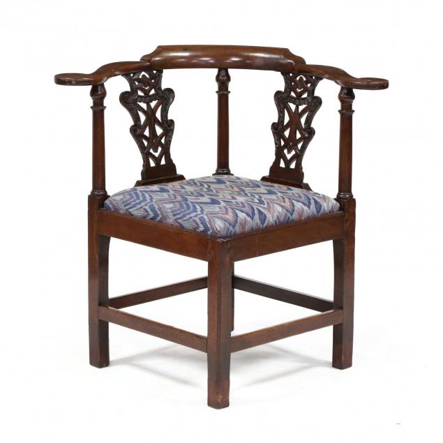 english-chippendale-carved-mahogany-corner-chair