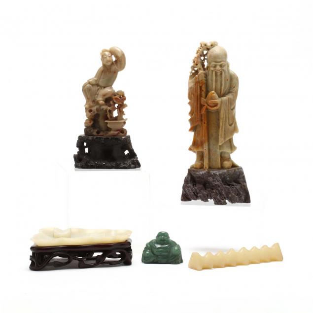 a-group-of-chinese-hardstone-decorative-items