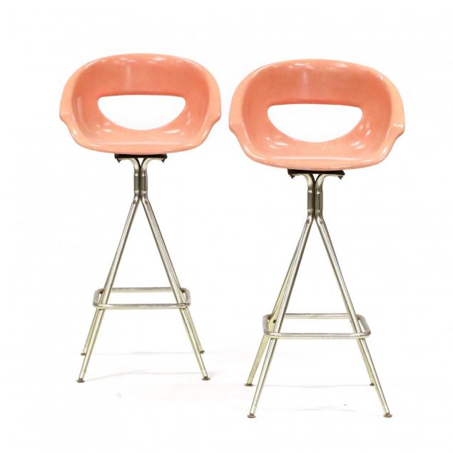 pair-of-mid-century-fiberglass-bar-stools
