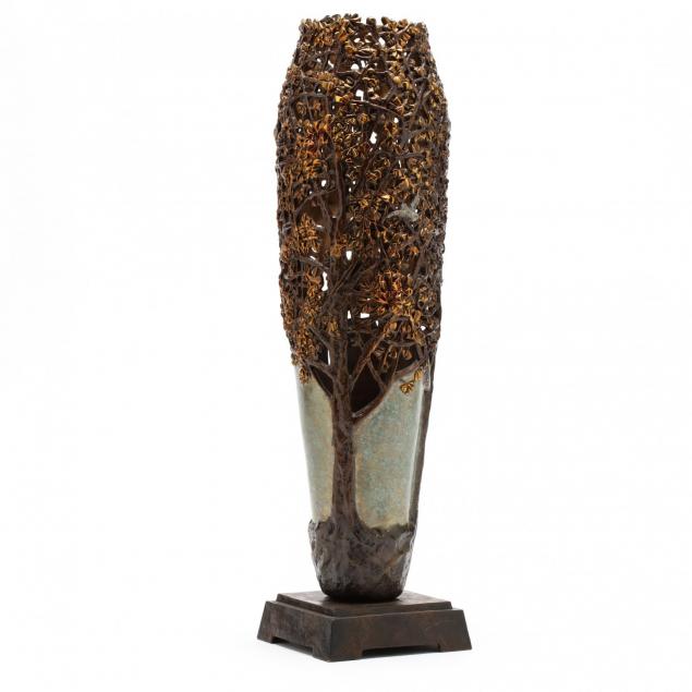 carol-alleman-pa-az-i-ginkgo-seed-of-hope-i-bronze-sculptural-vase