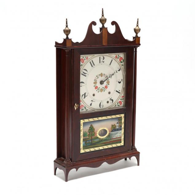 eli-terry-pillar-and-scroll-mantel-clock