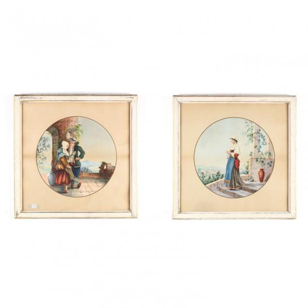 a-pair-of-neapolitan-school-watercolors-19th-century