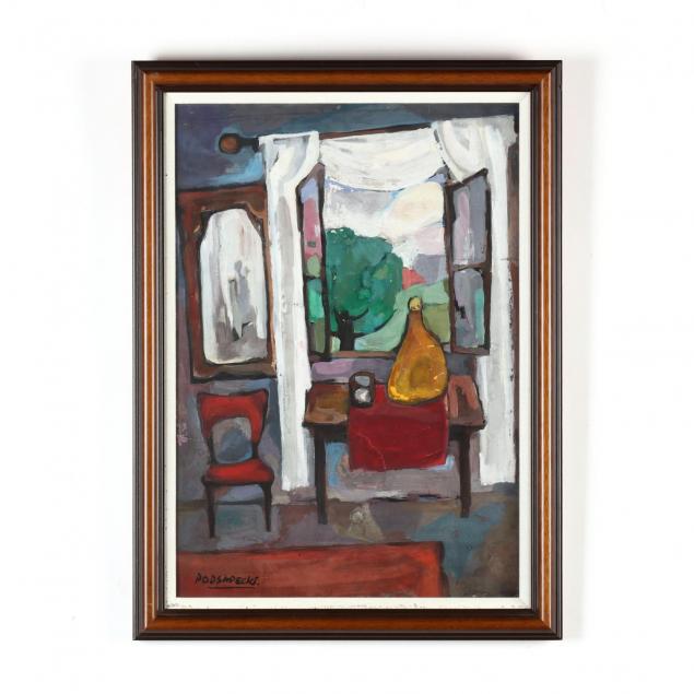 kazimierz-podsadecki-polish-1904-1971-interior-still-life