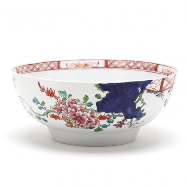 18th-century-lowestoft-porcelain-punch-bowl
