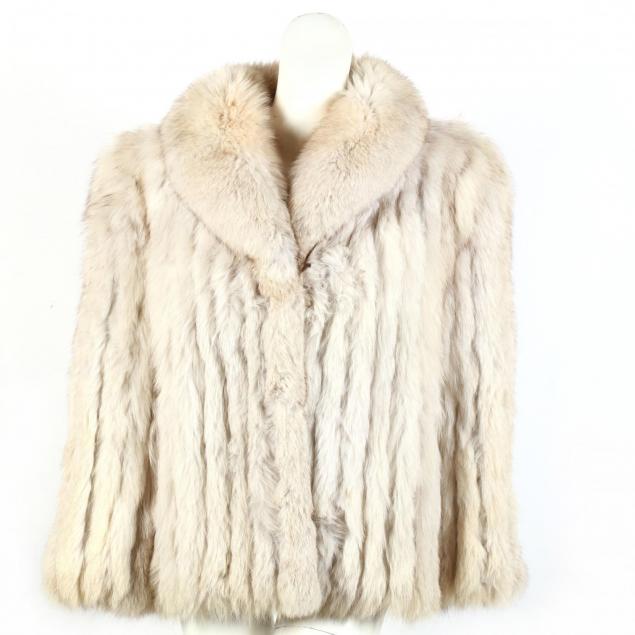 vintage-white-fox-fur-jacket