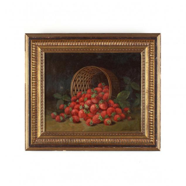 james-lewy-19th-c-still-life-with-spilled-strawberries