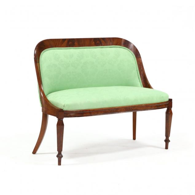 american-classical-settee