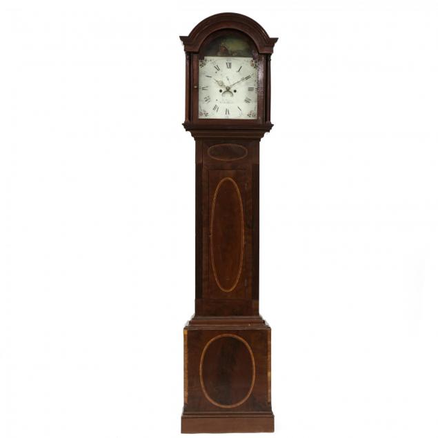 georgian-inlaid-tall-case-clock