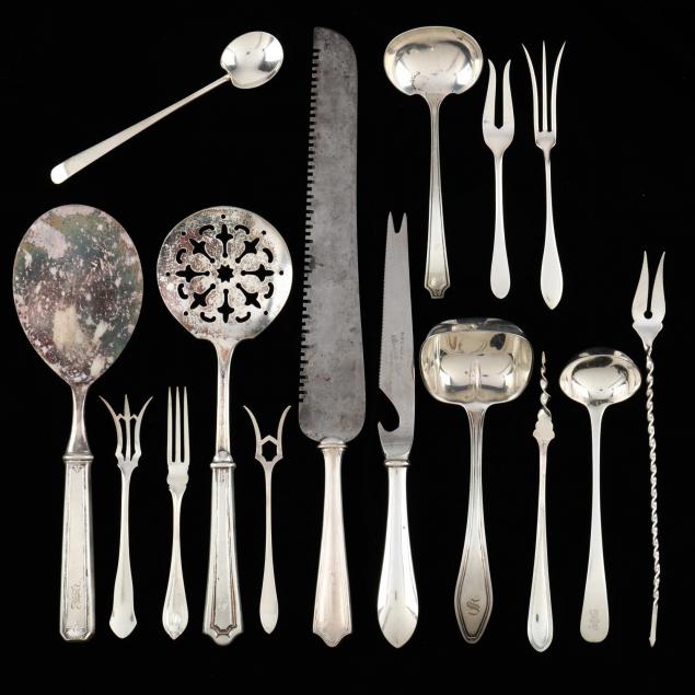 a-group-of-sterling-silver-flatware