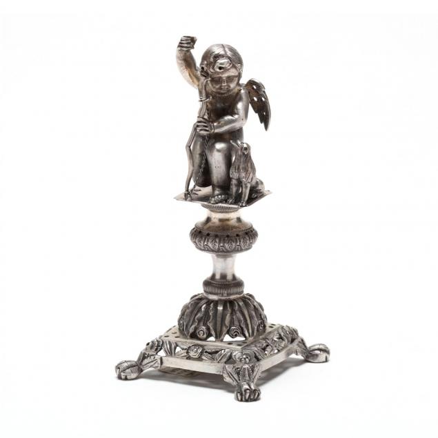 a-continental-silver-figural-hairpin-holder