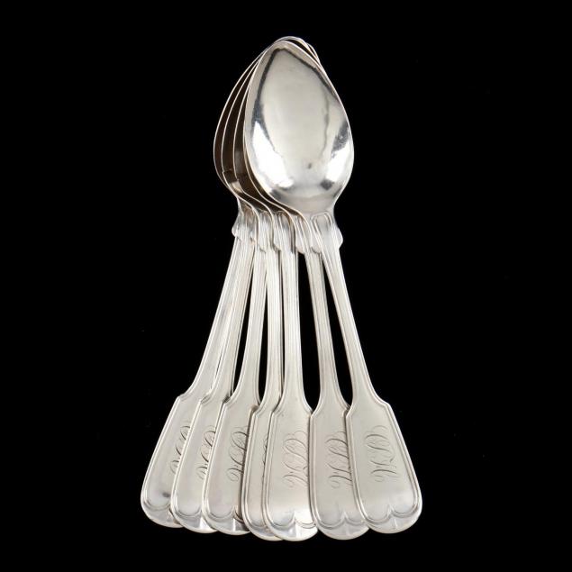 a-set-of-seven-southern-coin-silver-teaspoons