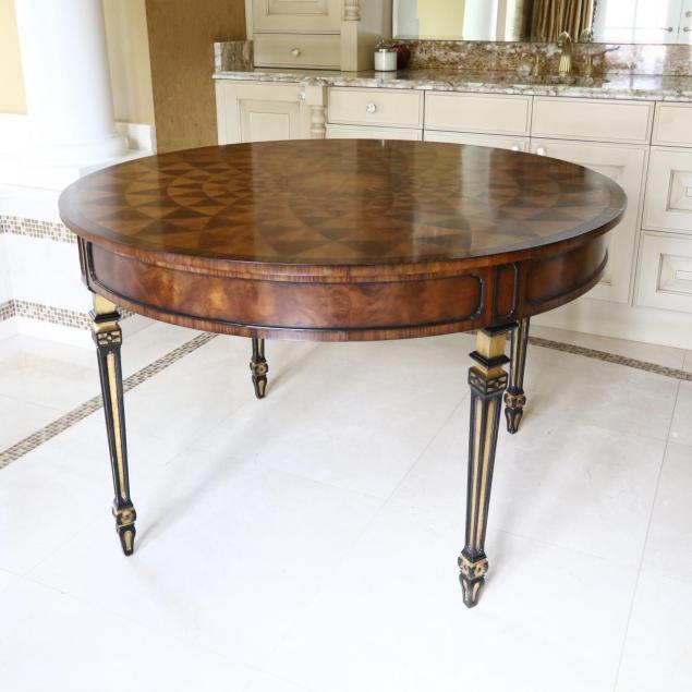 maitland-smith-inlaid-circular-dining-table