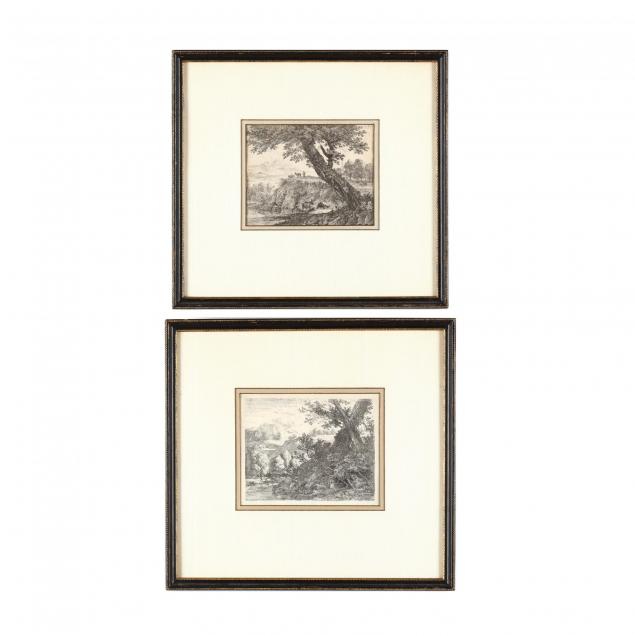 karel-dujardin-dutch-1626-1678-two-landscape-prints