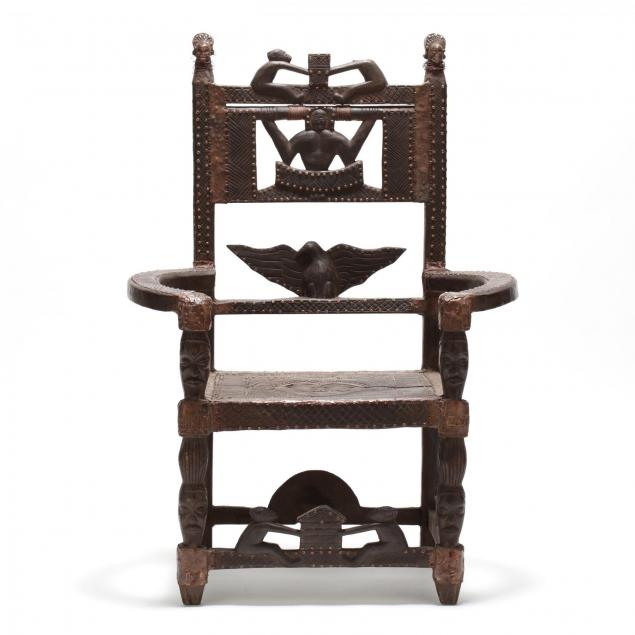 carved-african-chowke-throne-chair